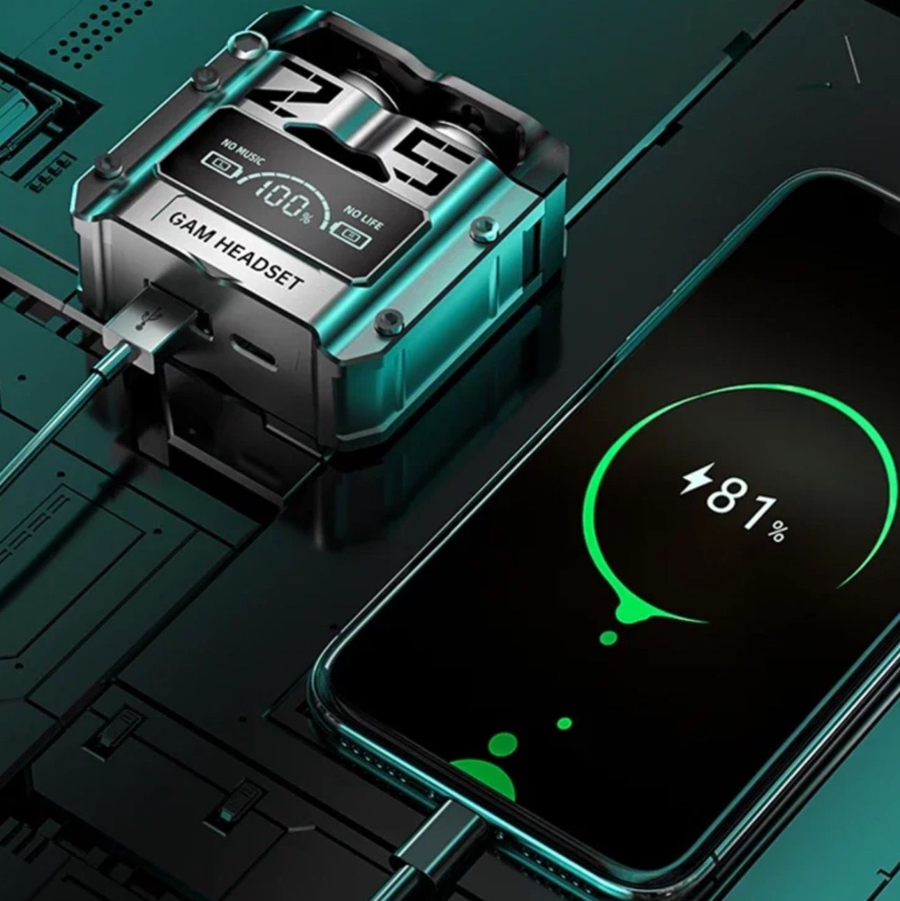 M25 Wireless Bluetooth Earbuds